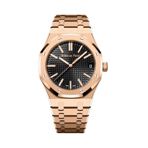 ROYAL OAK Pink Gold Black Dial 41mm